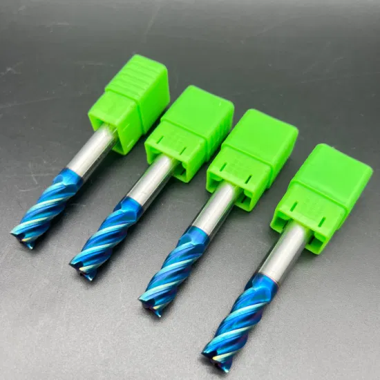 HRC65 Nano Coating Ball Nose Carbide End Mill Set CNC Cutter Router Bits 2 Flute Spiral Milling Tool End Mill Set